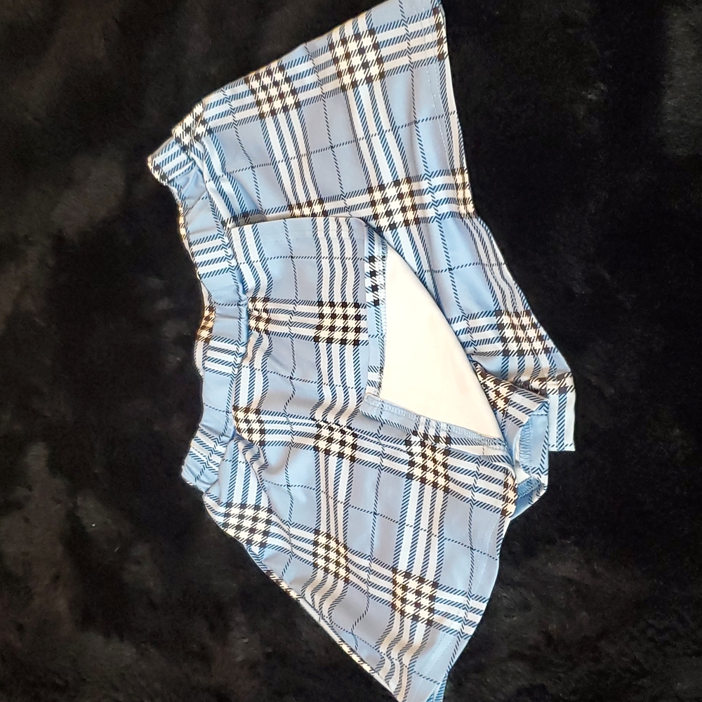 SHEIN plaid squort - Picture 2 of 5